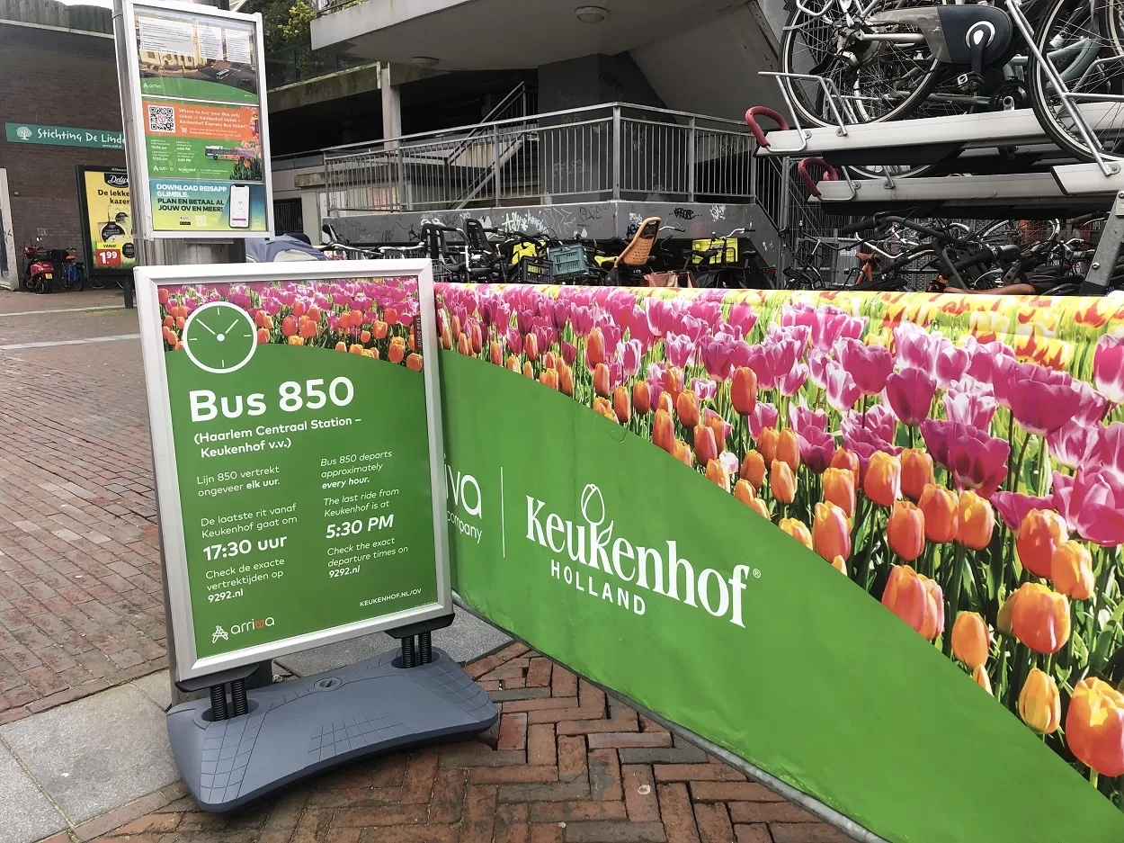 Keukenhof bus 850 timetable