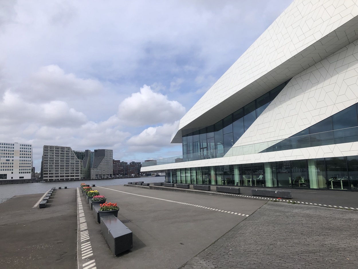 EYE museum Amsterdam IJ promenade