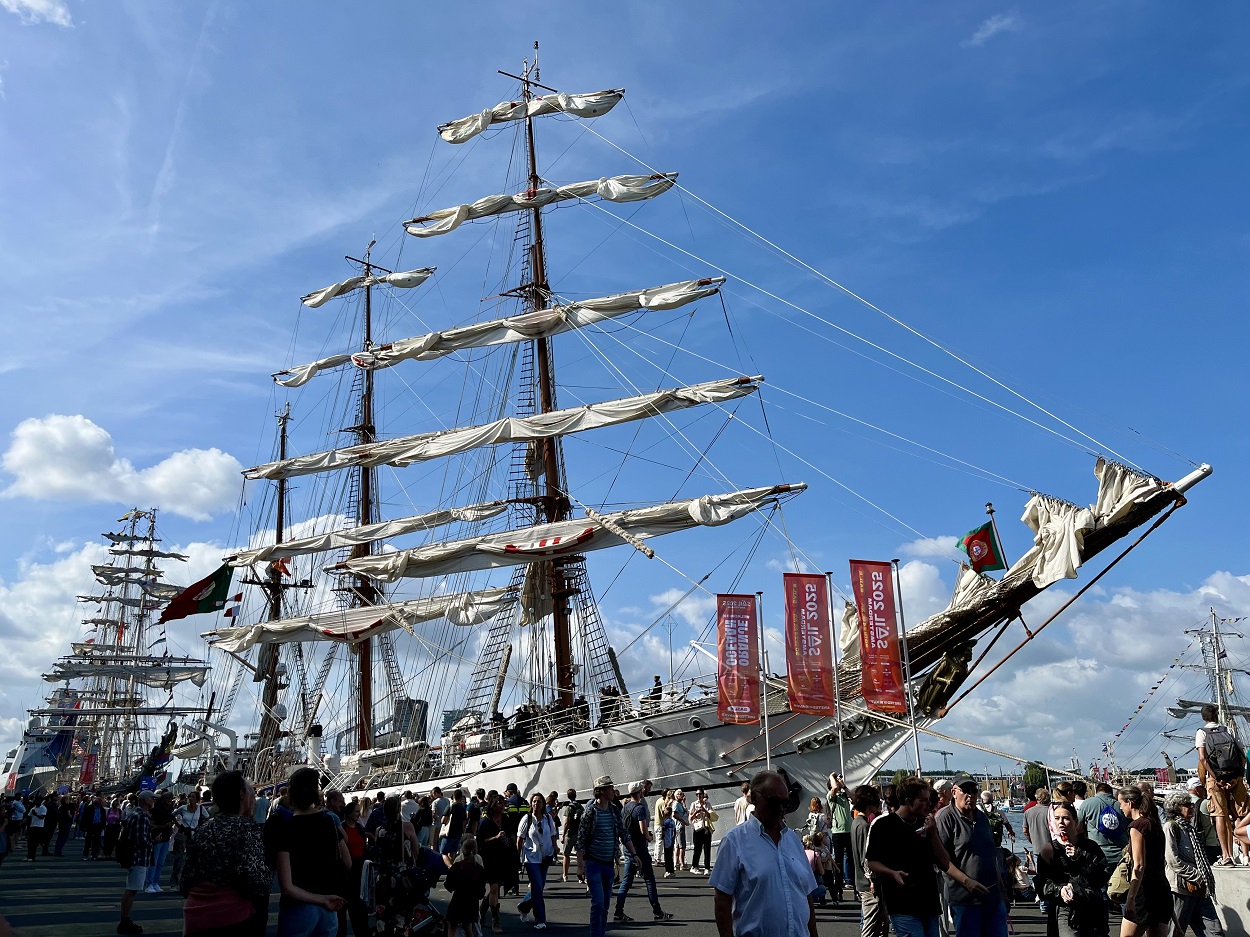 SAIL Amsterdam tall ships parade