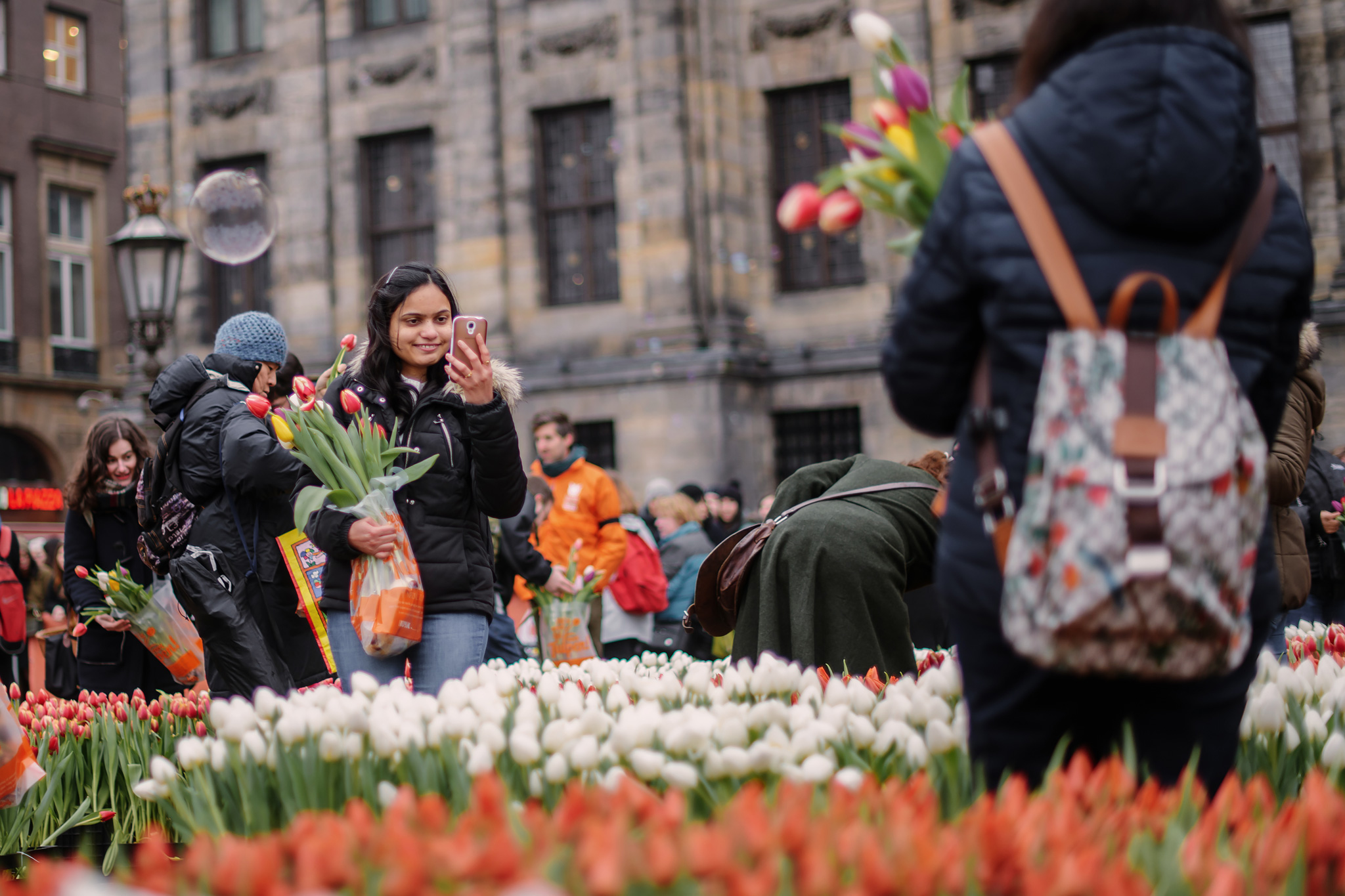 National tulip day Amsterdam