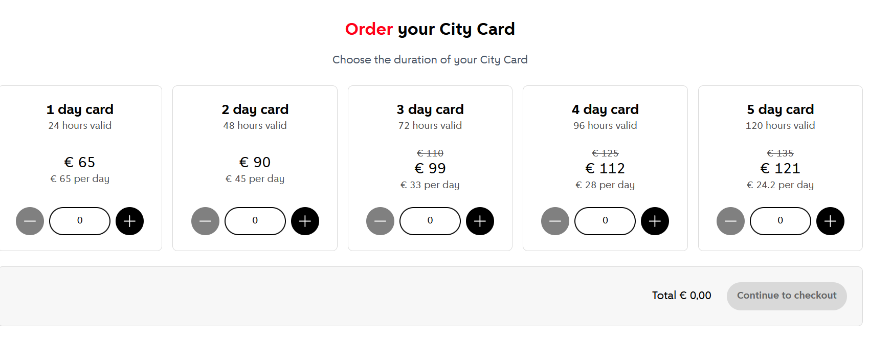 I amsterdam card discount