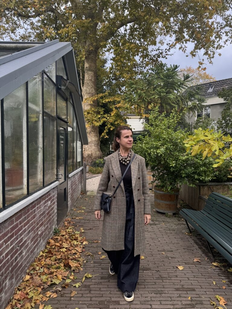 Anastasia Dudina of Amsterdam Explorer at the Hortus Botanicus