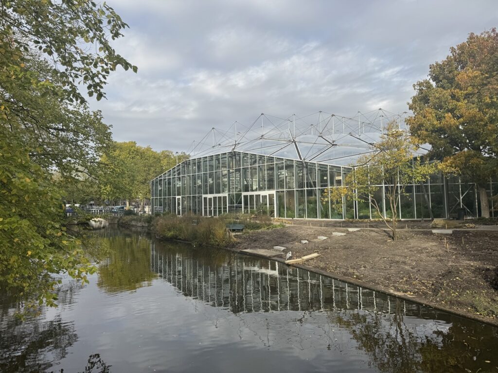 Historic building of the Hortus Botanicus on Plantage Middenlaan in Amsterdam